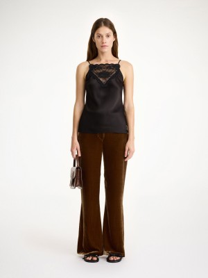 By Malene Birger Amores High-waisted Bukser Bison | NO_BB95417