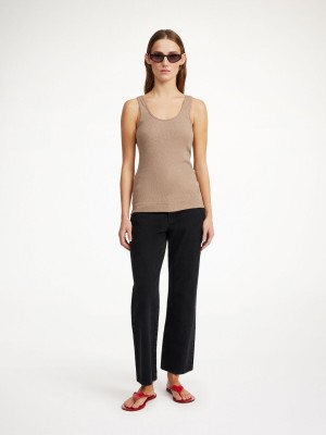 By Malene Birger Anisa Organic Cotton Tank Topper Nomad | NO_BB12389