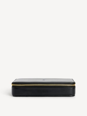 By Malene Birger Aya Cher Leather Jewellery Case Skjønnhetsvesker Svarte | NO_BB59386