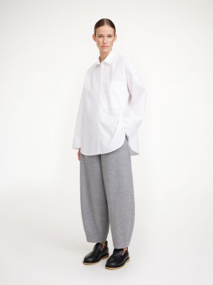 By Malene Birger Derris Organic Cotton Skjorte Hvite | NO_BB10419