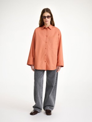 By Malene Birger Derris Organic Cotton Skjorte Mørke | NO_BB91051