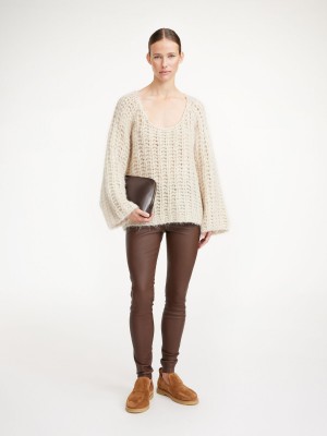 By Malene Birger Elenasoo Leggings Bukser Chestnut | NO_BB64205