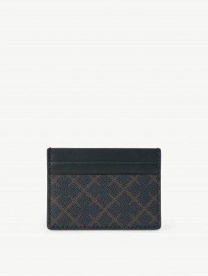 By Malene Birger Elia Printed Cardholder Lommebøker Og Kortholdere Mørke | NO_BB21640