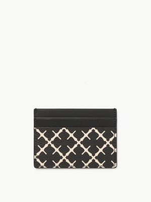 By Malene Birger Elia Printed Cardholder Lommebøker Og Kortholdere Svarte | NO_BB14272