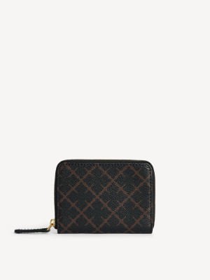 By Malene Birger Elia Printed Coin Purse Lommebøker Og Kortholdere Mørke | NO_BB71884