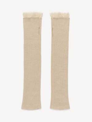 By Malene Birger Fezan Gloves Annet Tilbehør Oyster Gray | NO_BB17037