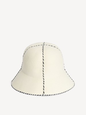 By Malene Birger Ilmura Wool Hat Annet Tilbehør Oyster Gray | NO_BB91180