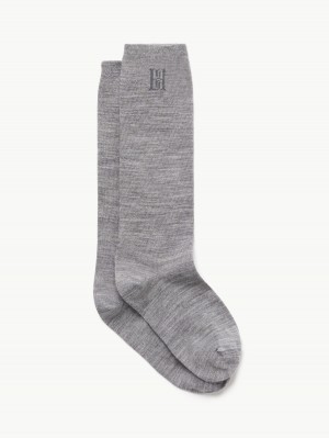 By Malene Birger Leiann Socks Annet Tilbehør Grå | NO_BB62863