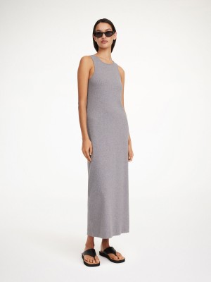 By Malene Birger Lovelo Maxi Kjole Grå | NO_BB29934