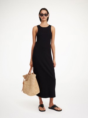 By Malene Birger Lovelo Maxi Kjole Svarte | NO_BB90234