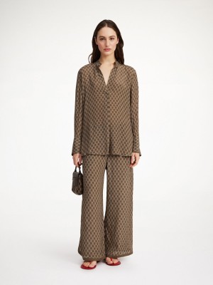 By Malene Birger Mabillon Skjorte Mono Lined 1DJ | NO_BB61769