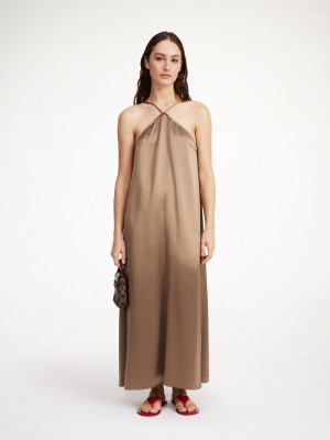 By Malene Birger Reganne Maxi Kjole Shitake | NO_BB61366