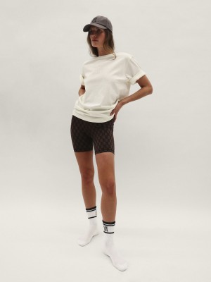 By Malene Birger Siola Atheletic Shorts Mørke | NO_BB22243