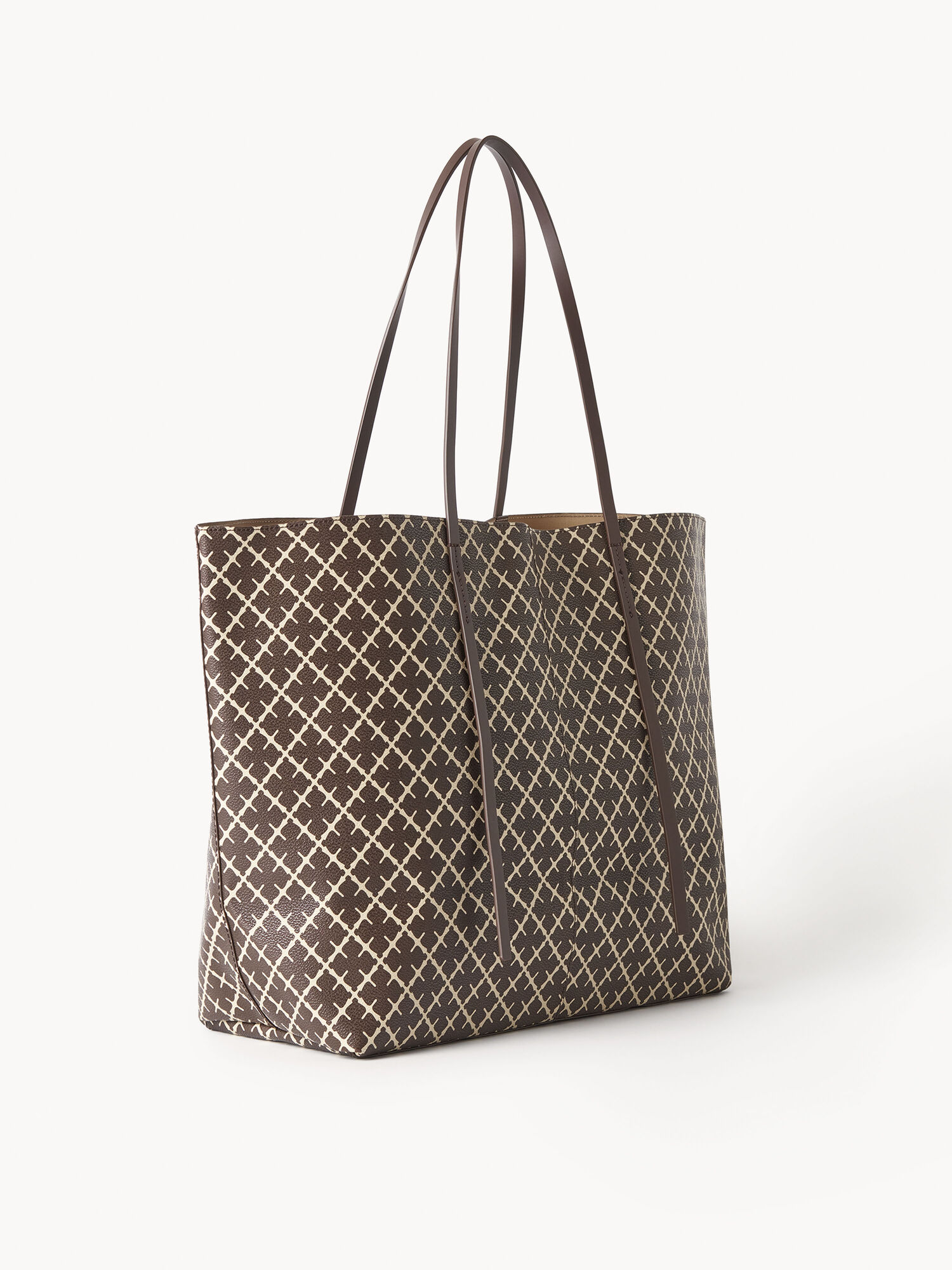 By Malene Birger Abi Printed Tote Vesker Brune | NO_BB73026