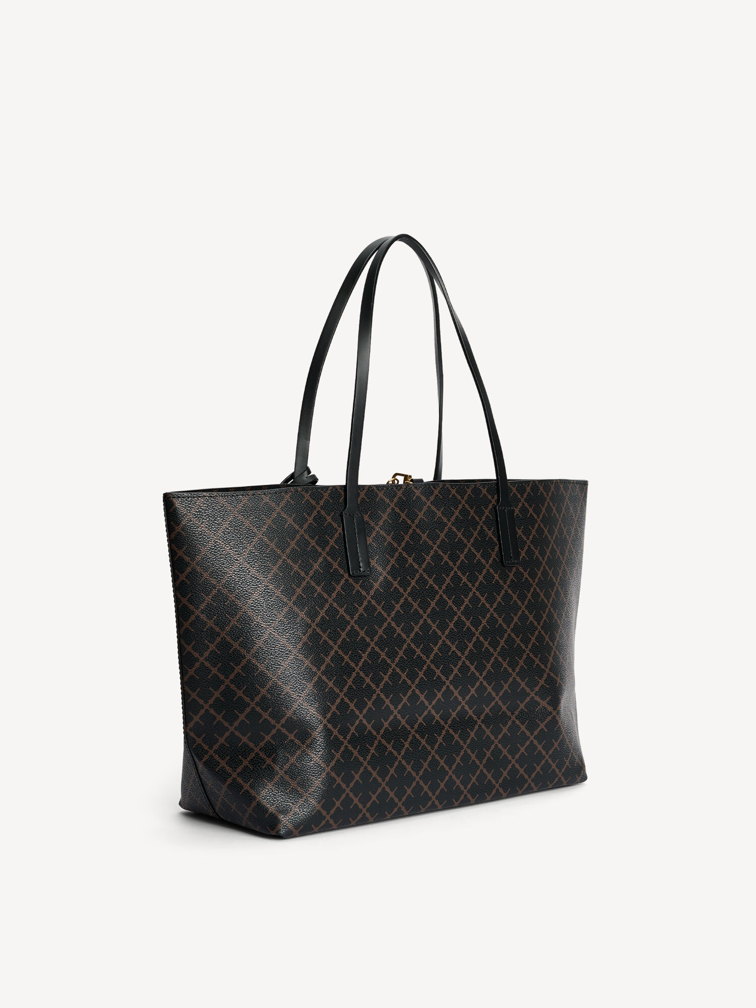 By Malene Birger Abigail Printed Tote Vesker Mørke | NO_BB11825