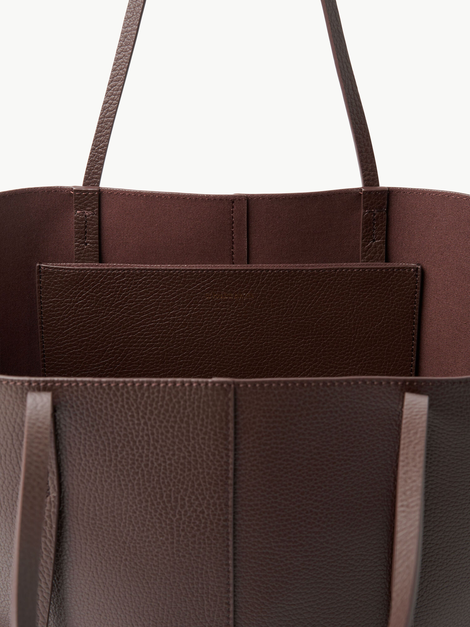 By Malene Birger Abilla Leather Tote Vesker Kaffe | NO_BB76381