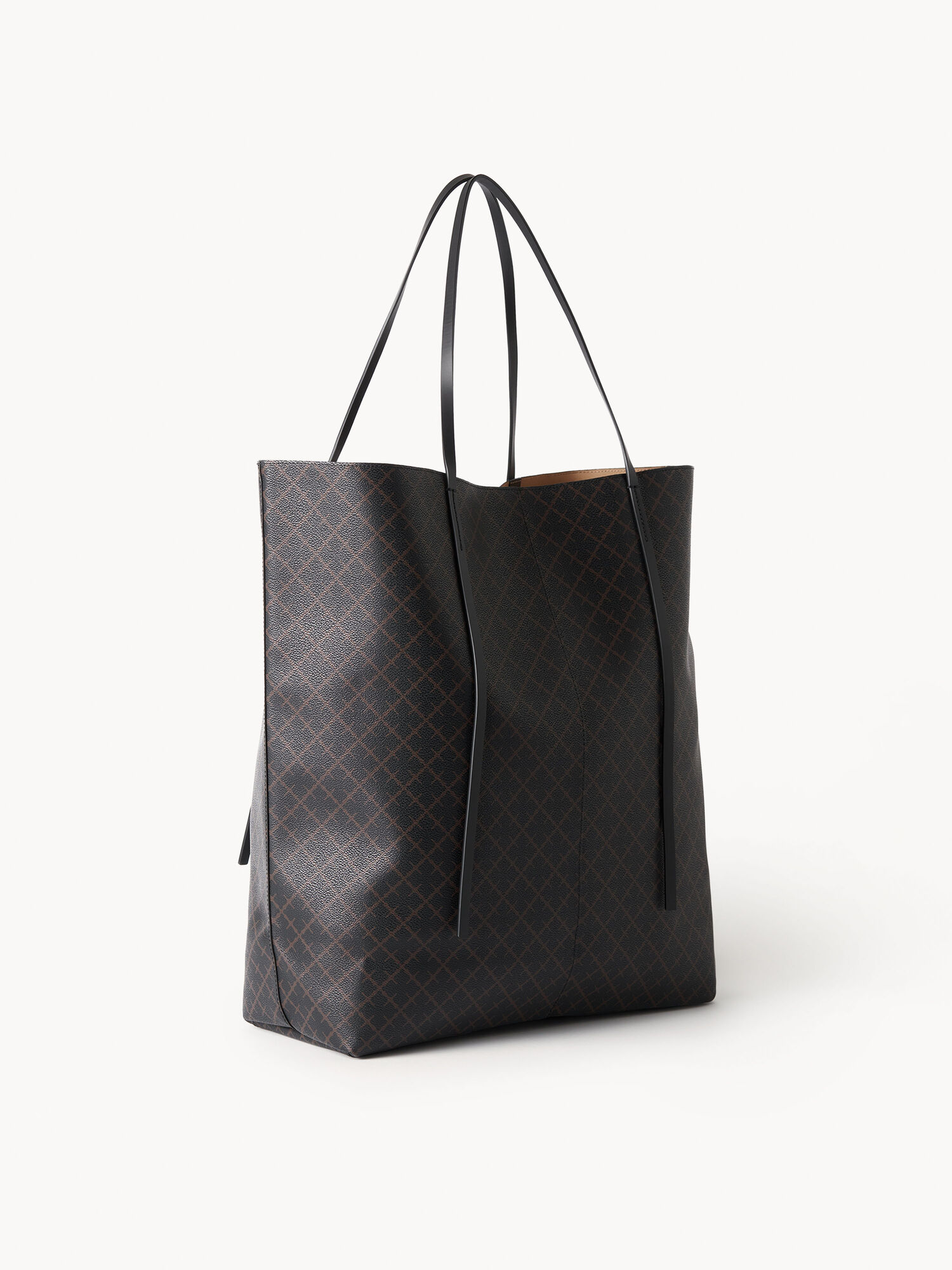 By Malene Birger Abrille Printed Tote Vesker Mørke | NO_BB97826