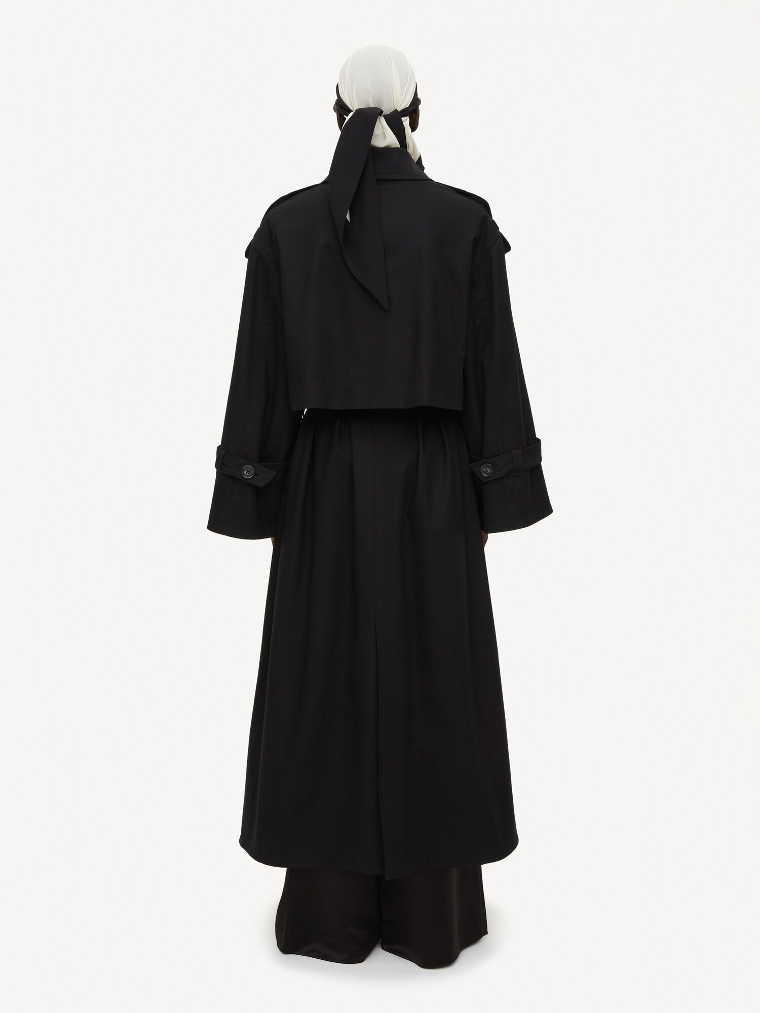 By Malene Birger Alanis Trench Jakker Svarte | NO_BB95261