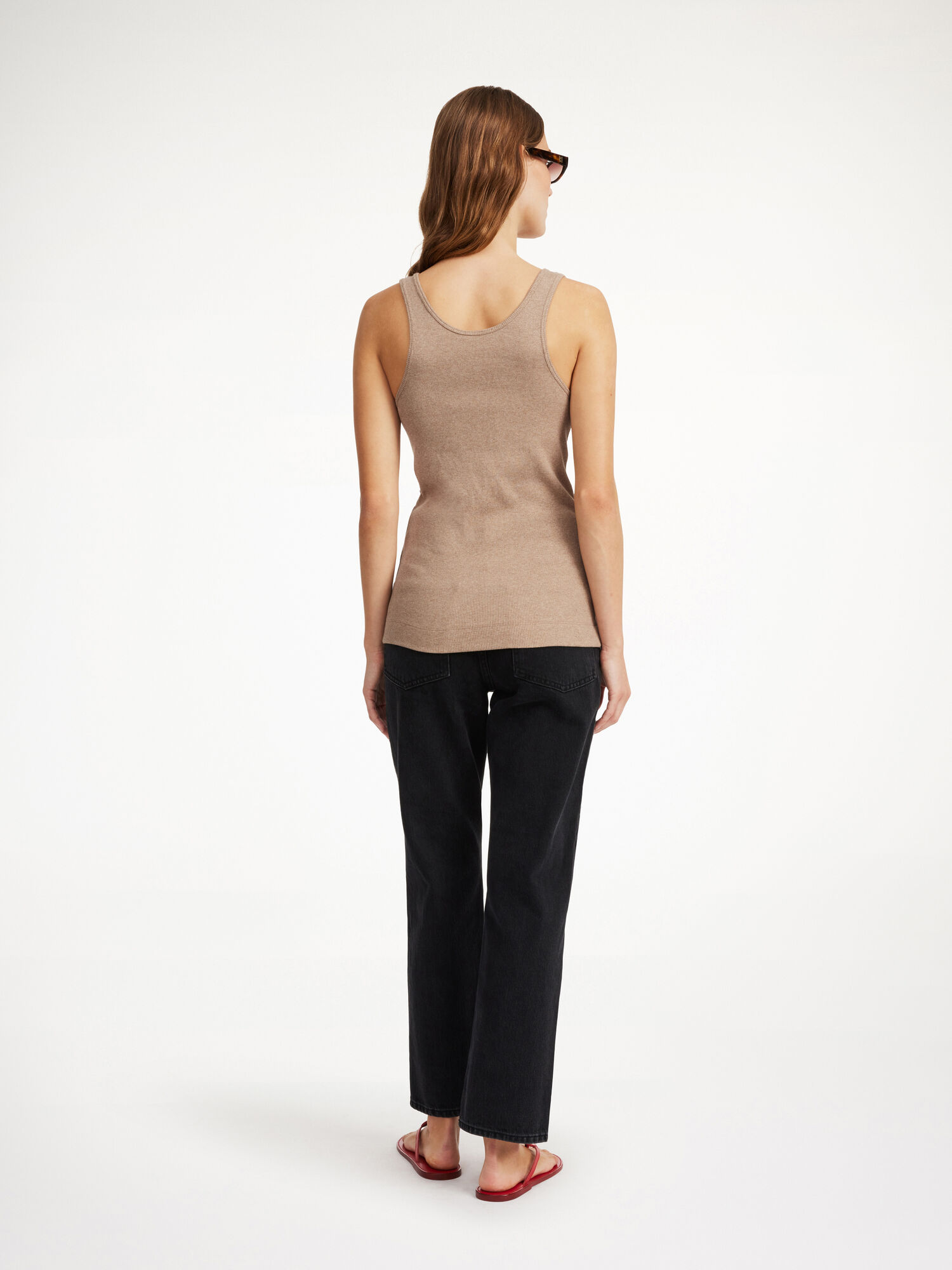 By Malene Birger Anisa Organic Cotton Tank Topper Nomad | NO_BB12389