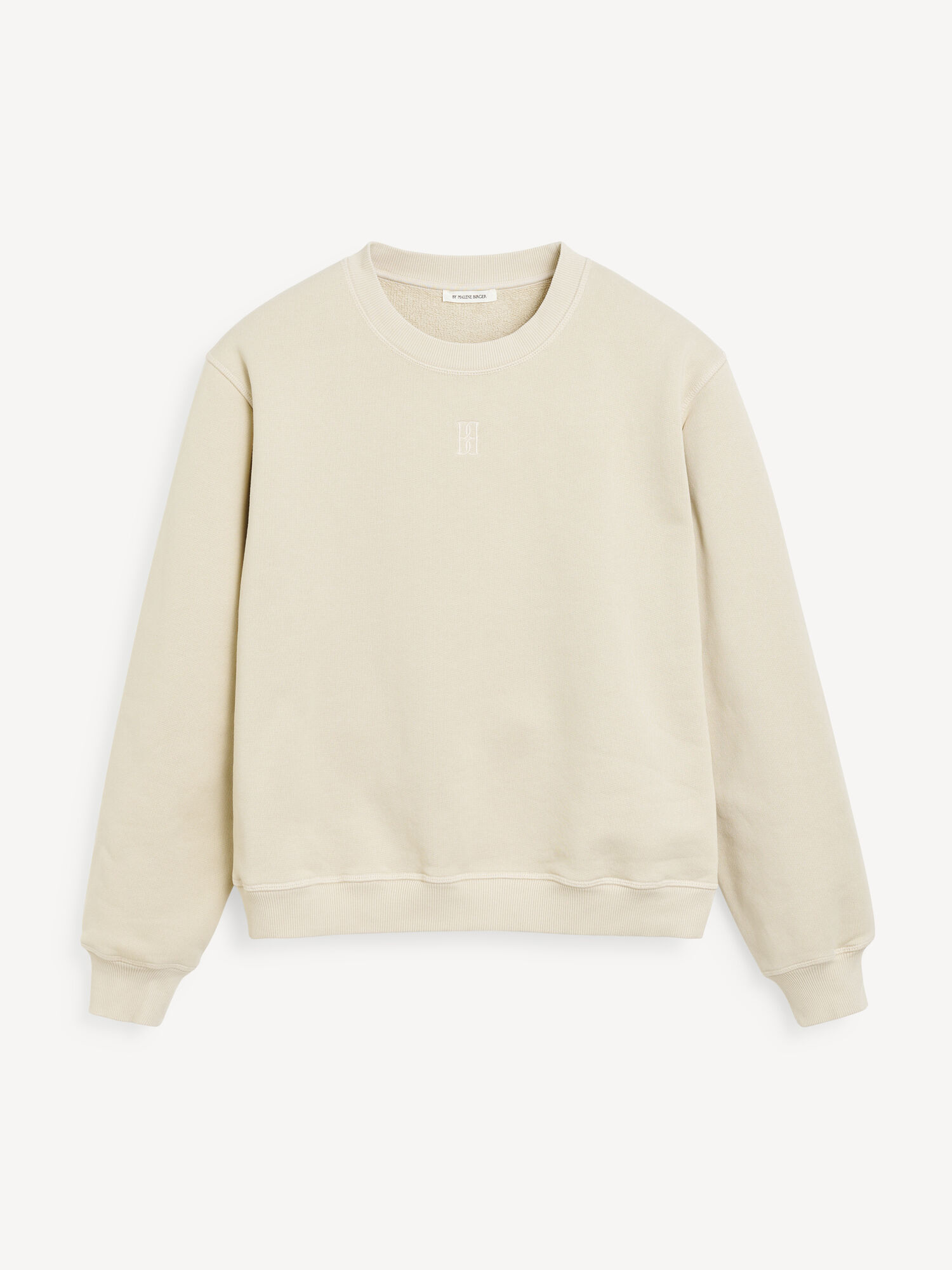 By Malene Birger Apalia Organic Cotton Sweatshirt Topper Oyster Gray | NO_BB13495