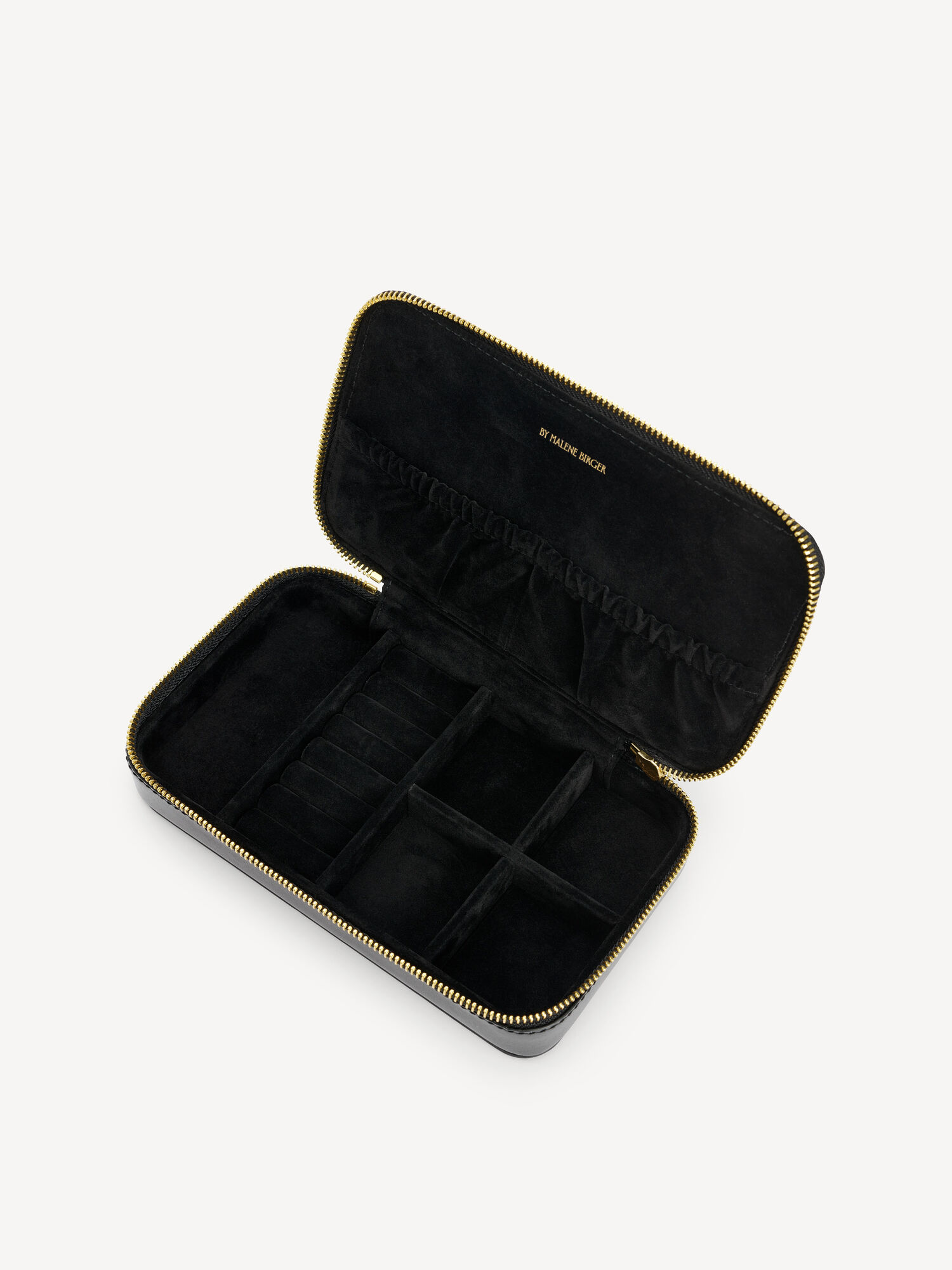 By Malene Birger Aya Cher Leather Jewellery Case Skjønnhetsvesker Svarte | NO_BB59386