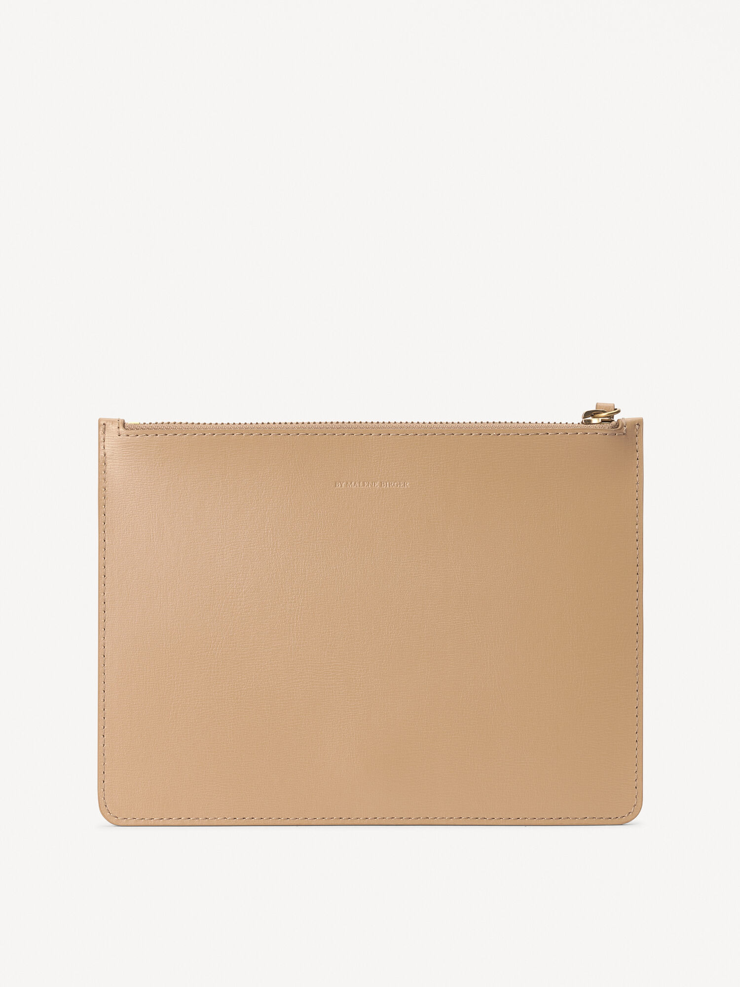 By Malene Birger Aya Leather Purse Vesker Sand | NO_BB67866