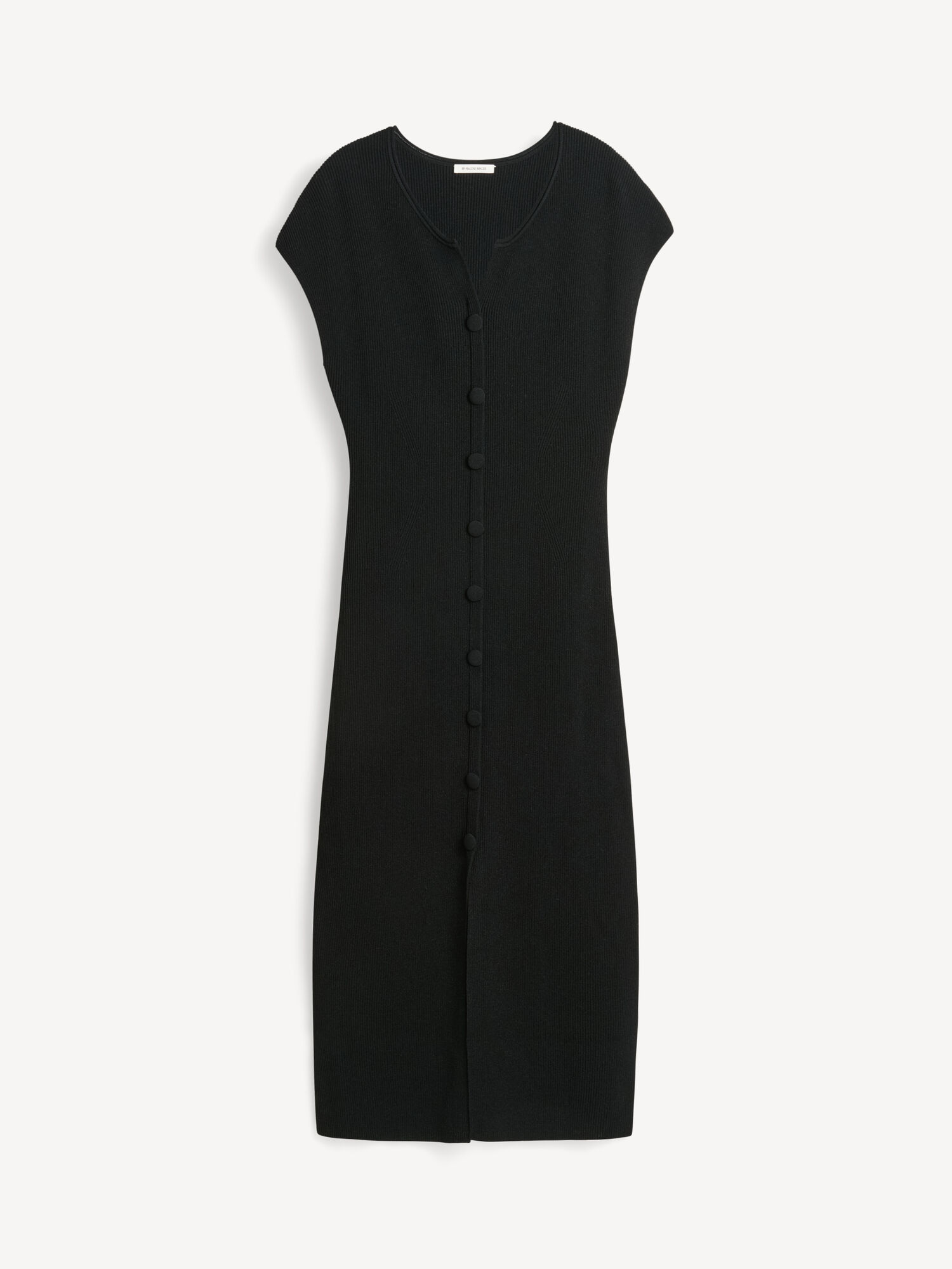 By Malene Birger Bielas Maxi Dress Strikkevarer Svarte | NO_BB33651