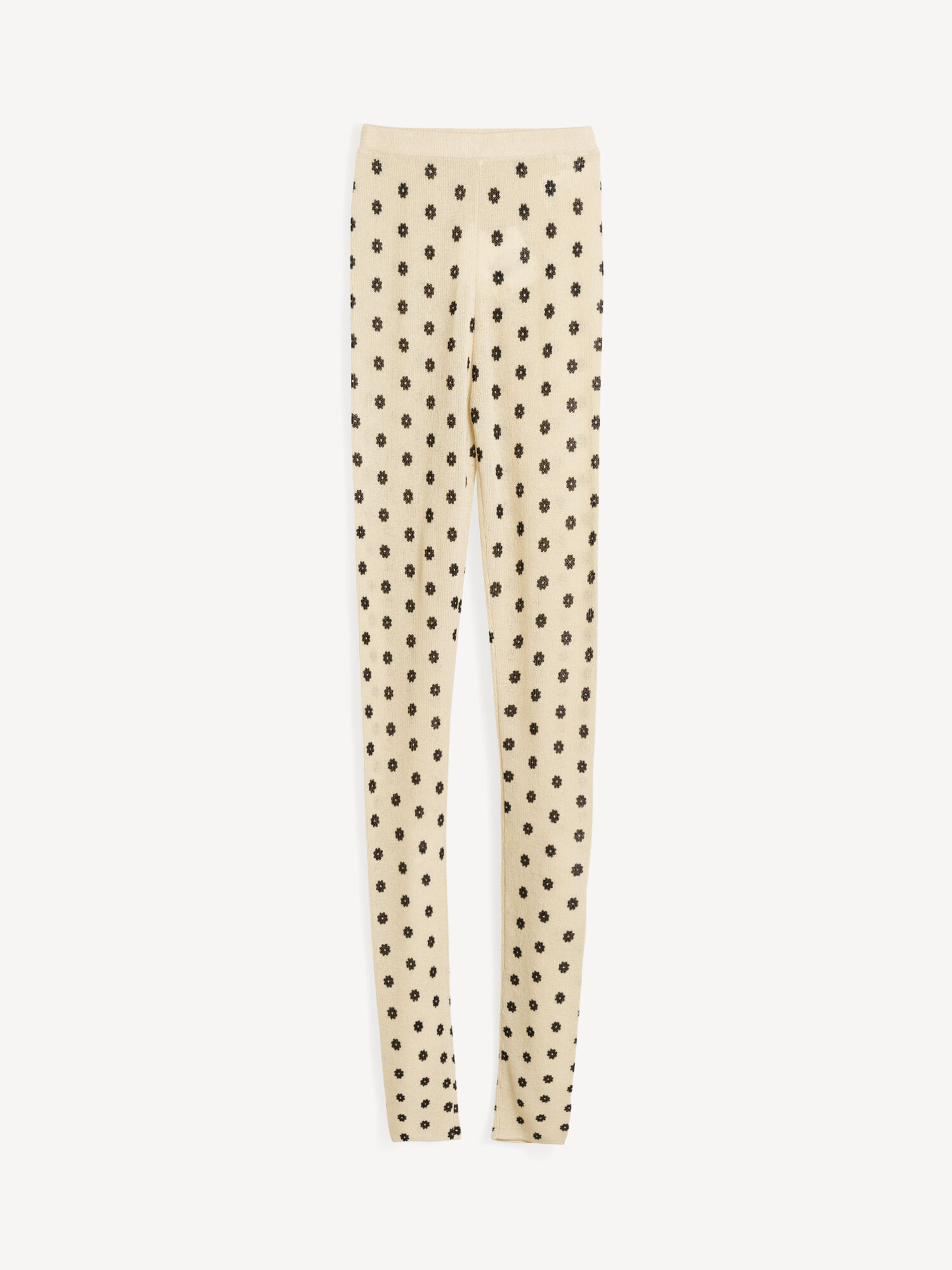 By Malene Birger Breele Wool Leggings Bukser Blomster | NO_BB37410