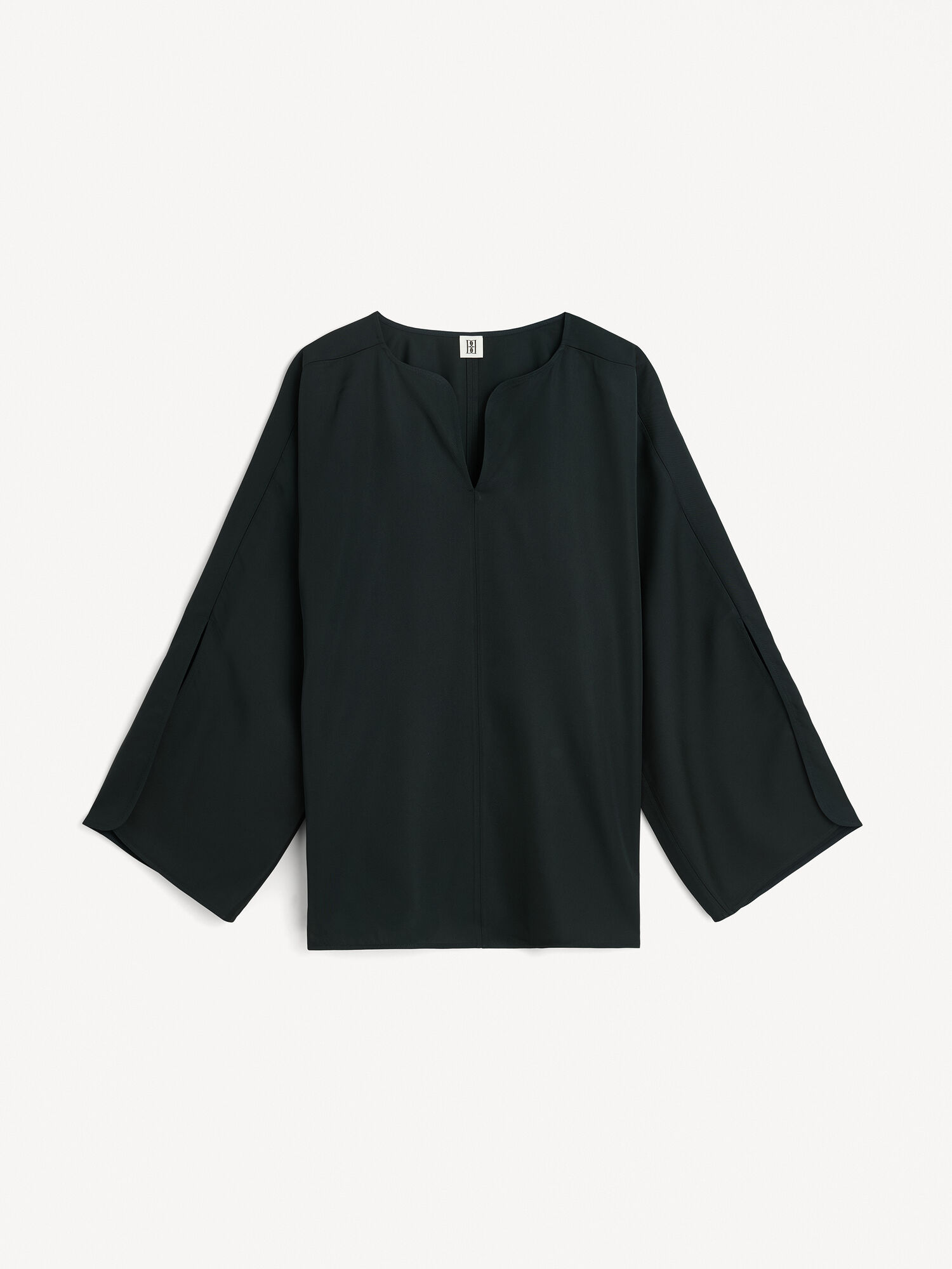 By Malene Birger Calias Tunic-style Blouse Skjorte Svarte | NO_BB53298