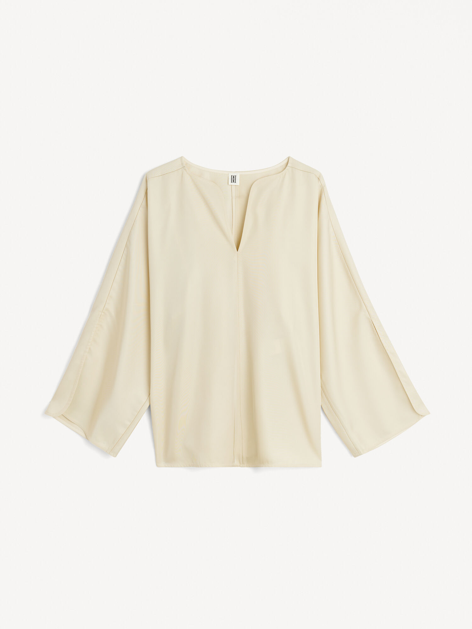 By Malene Birger Calias Tunic-style Blouse Skjorte Pisket Krem | NO_BB13671