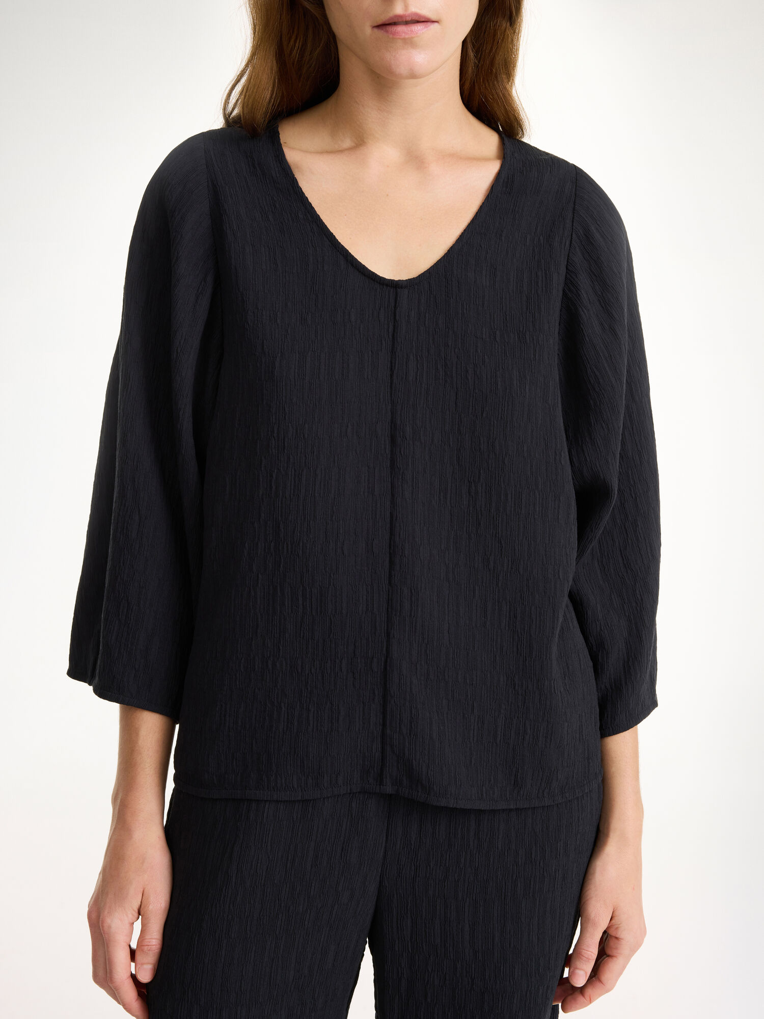 By Malene Birger Calyas Blouse Skjorte Svarte | NO_BB69499