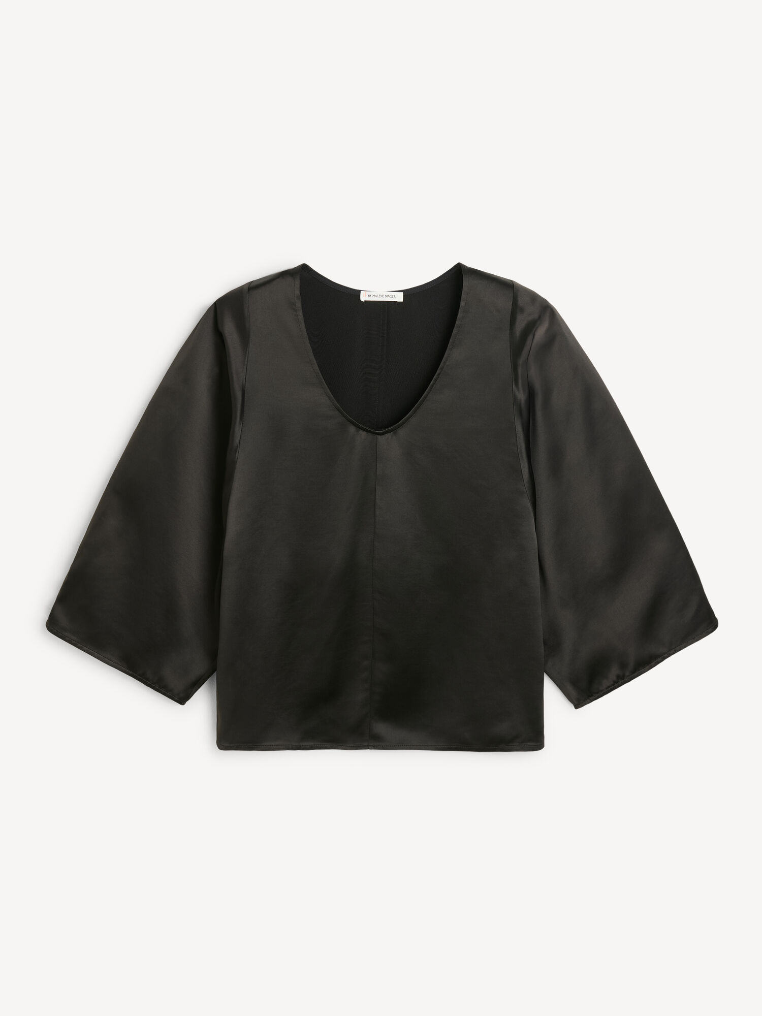 By Malene Birger Calyas Blouse Skjorte Svarte | NO_BB53300