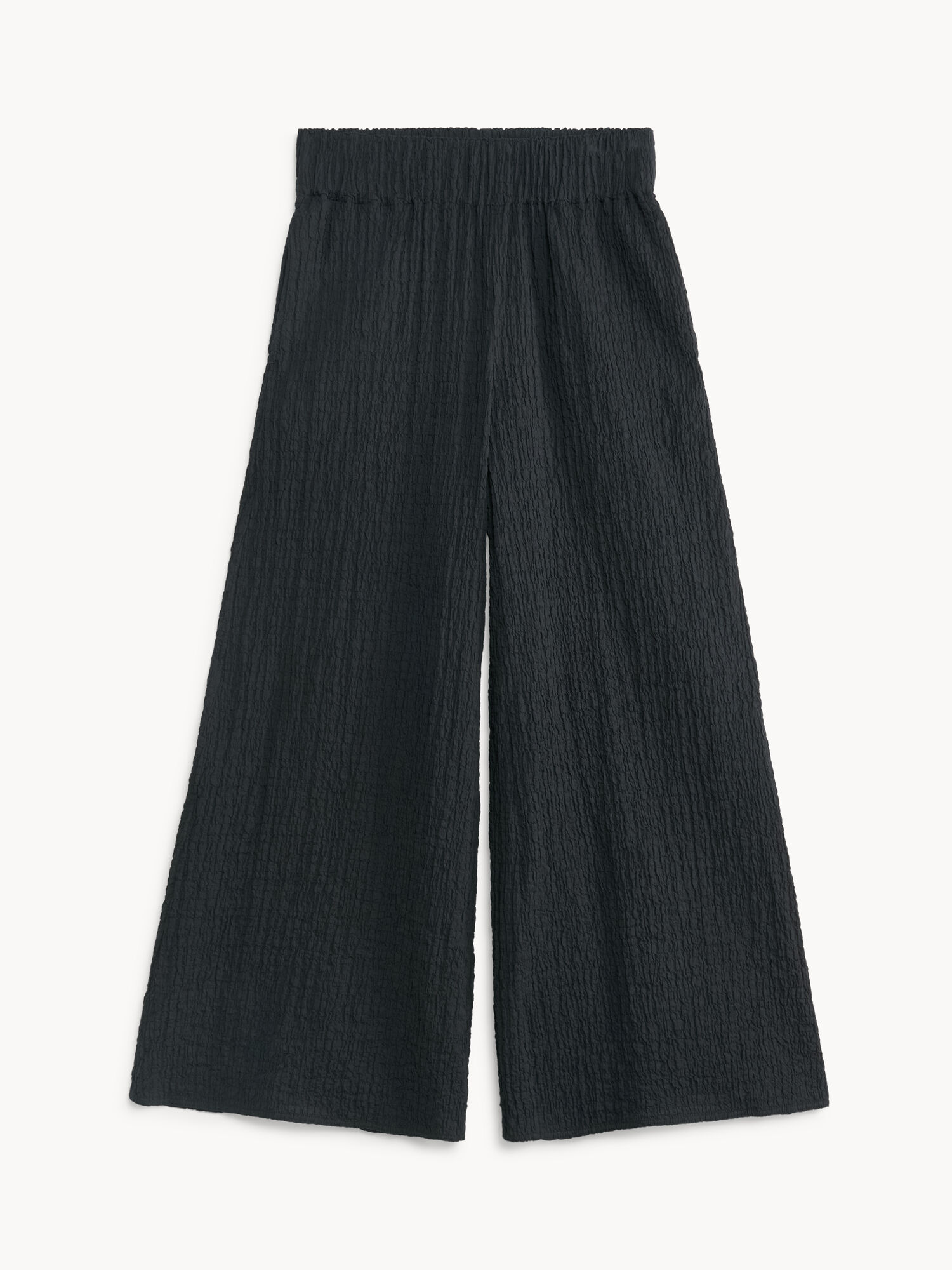 By Malene Birger Campine Wide-leg Bukser Svarte | NO_BB80502