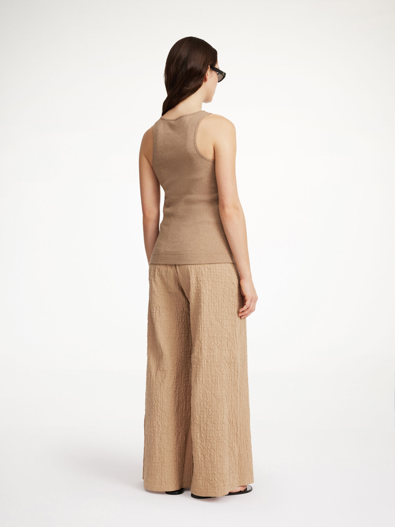 By Malene Birger Campine Wide-leg Bukser Tannin | NO_BB76826