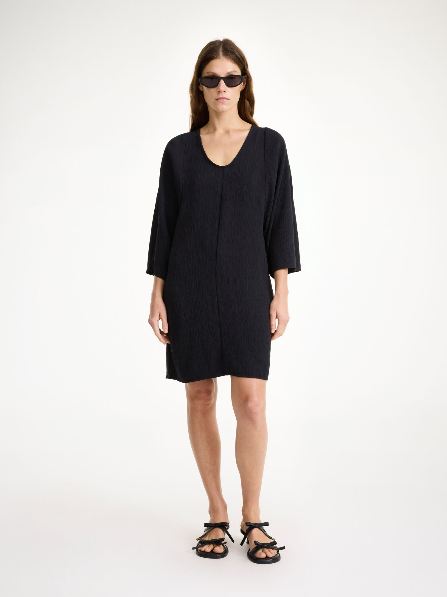 By Malene Birger Carmona Midi Kjole Svarte | NO_BB26958