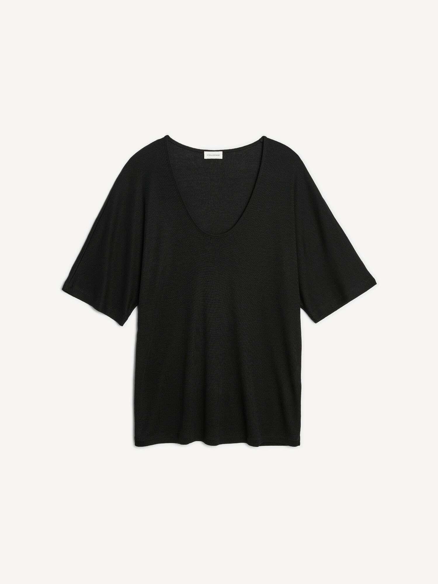 By Malene Birger Cevina Oversized T-shirt Topper Svarte | NO_BB81474