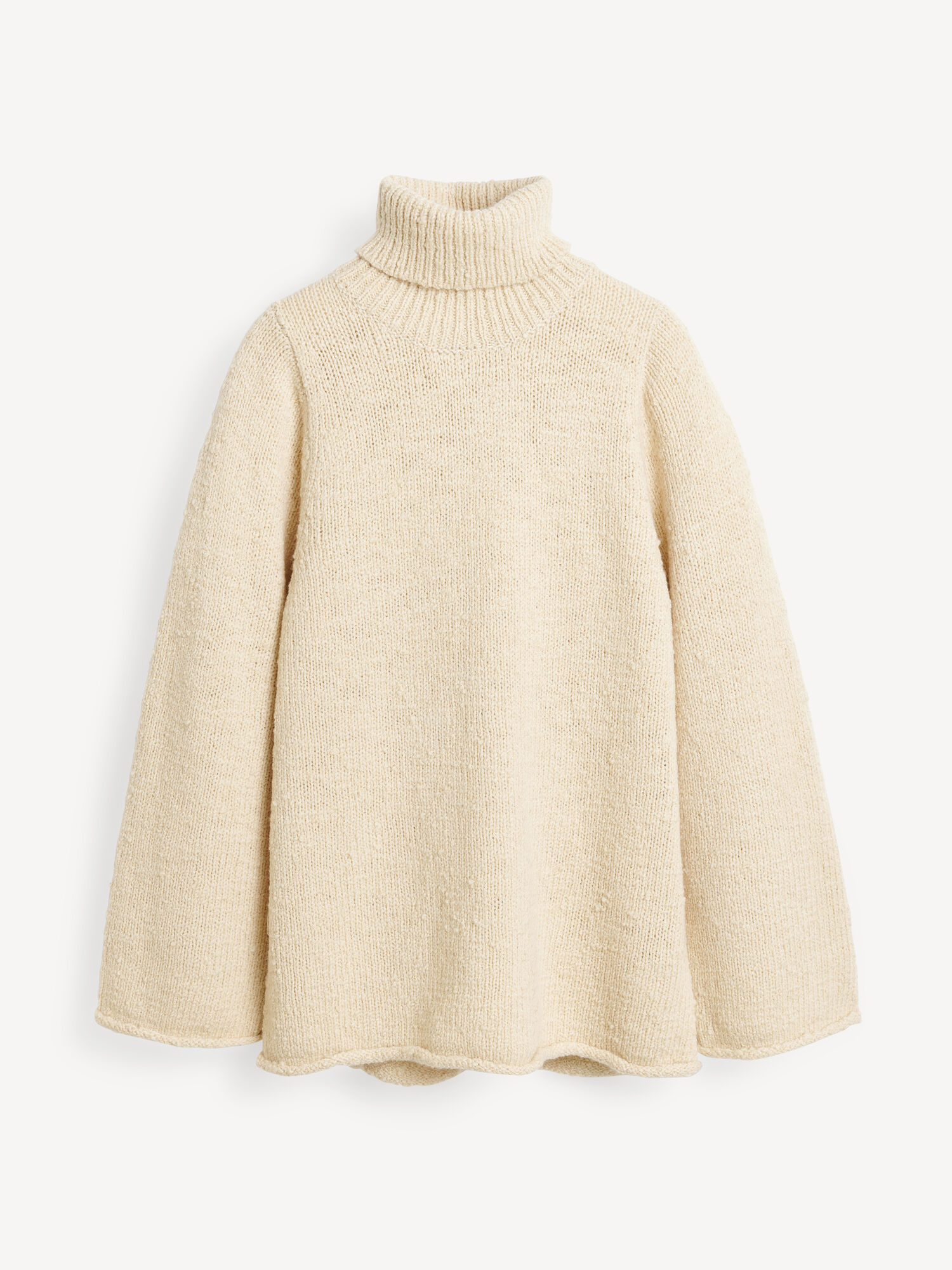 By Malene Birger Charice Wool Sweater Strikkevarer Oyster Gray | NO_BB17271