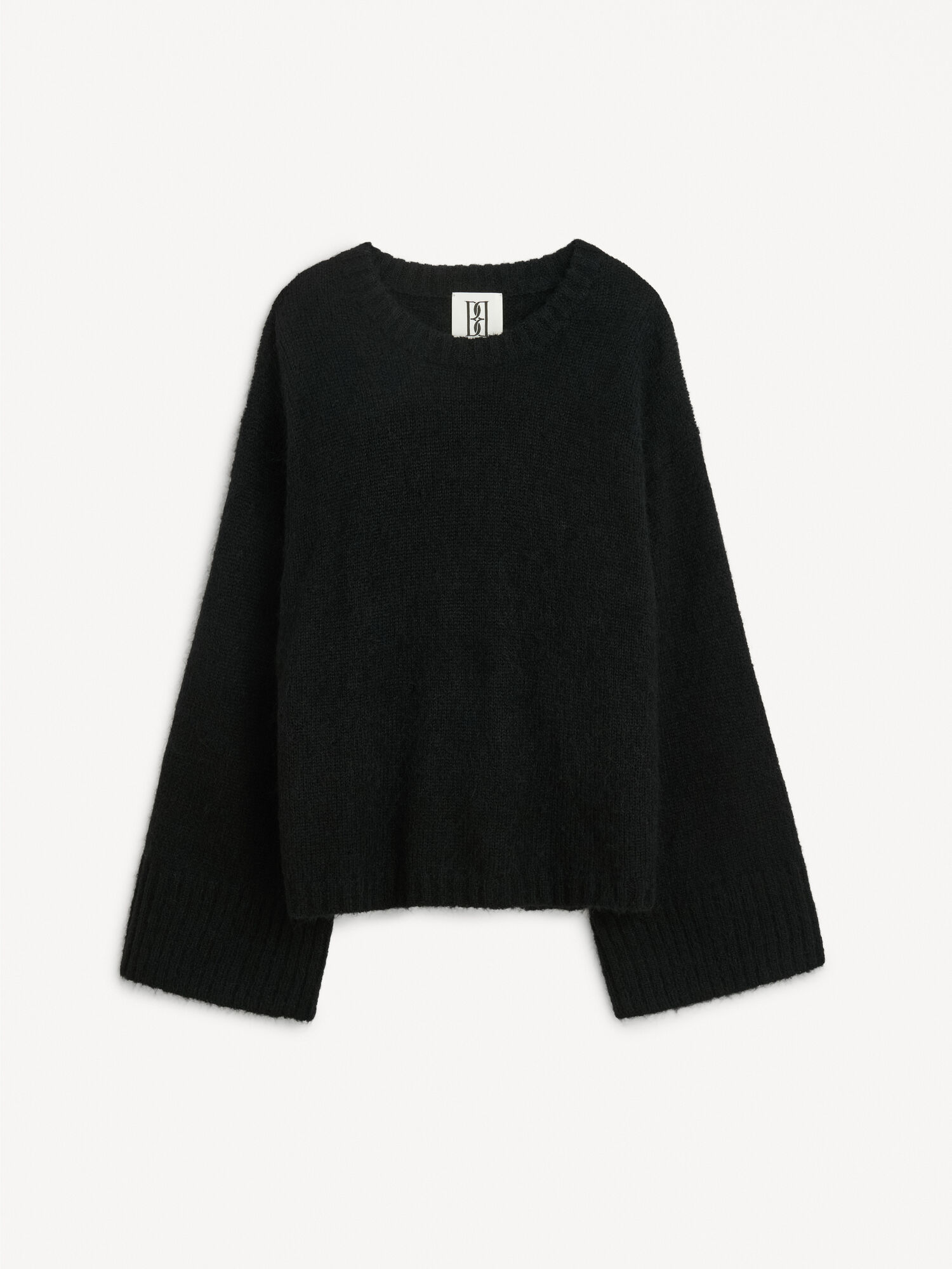 By Malene Birger Cierra Sweater Strikkevarer Svarte | NO_BB41165