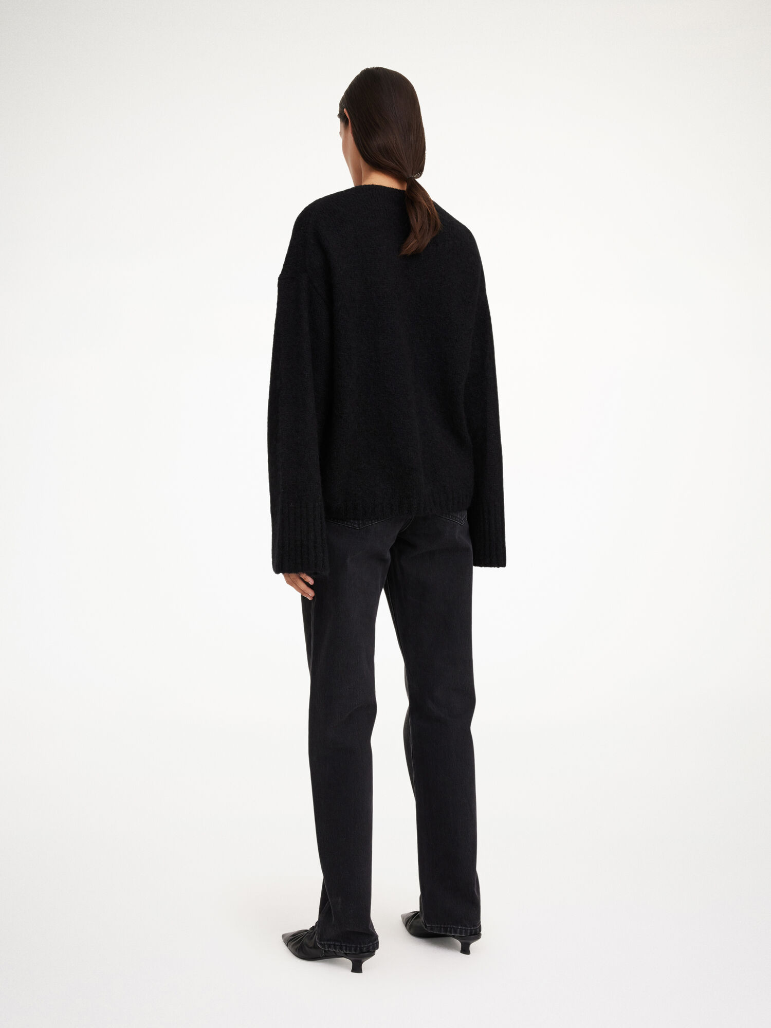 By Malene Birger Cimone Sweater Strikkevarer Svarte | NO_BB78445