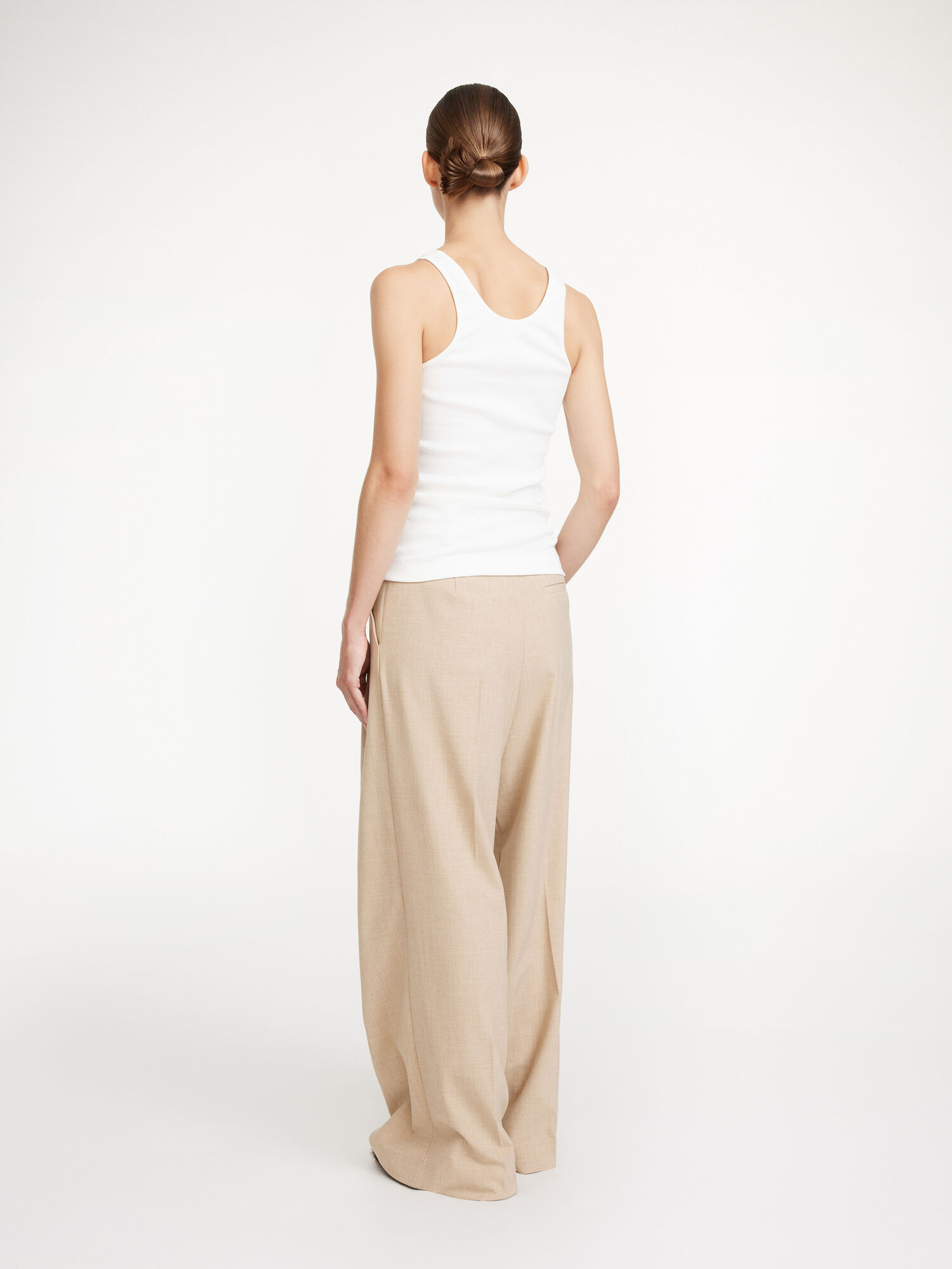 By Malene Birger Cymbaria High-waisted Bukser Brune | NO_BB75003