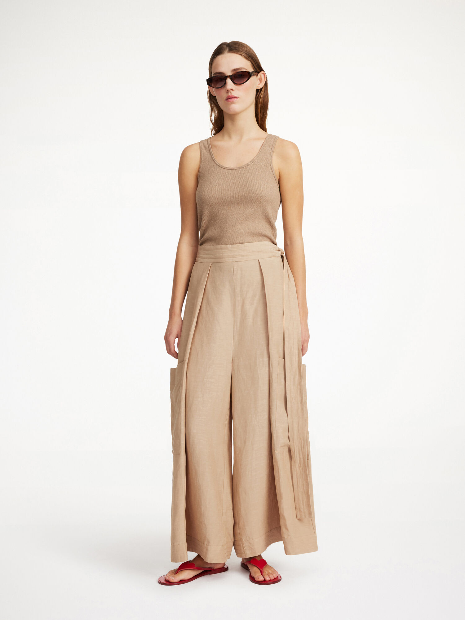 By Malene Birger Darlane Wide-leg Bukser Nomad | NO_BB46606