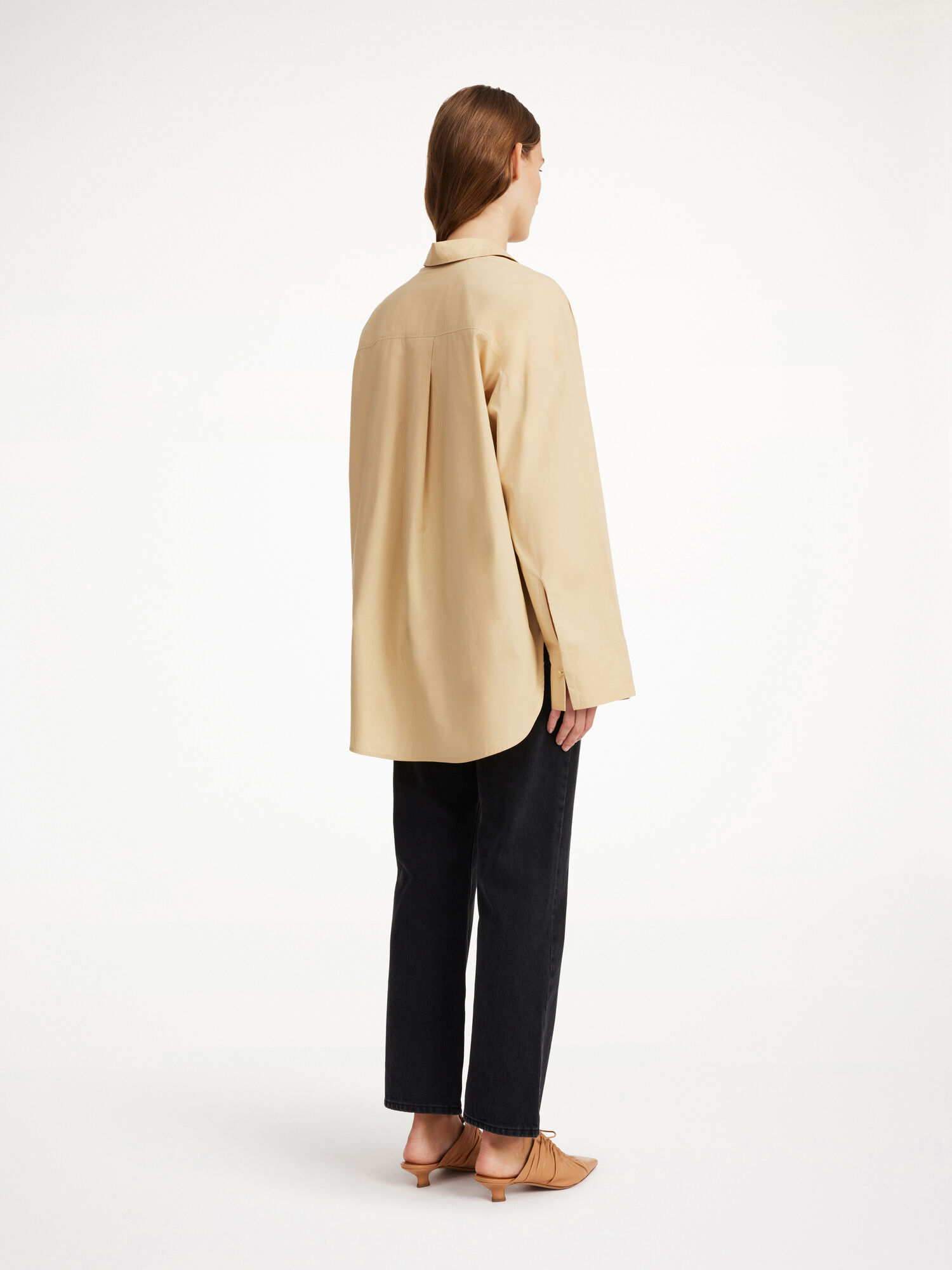 By Malene Birger Derris Organic Cotton Skjorte Mørke | NO_BB91770