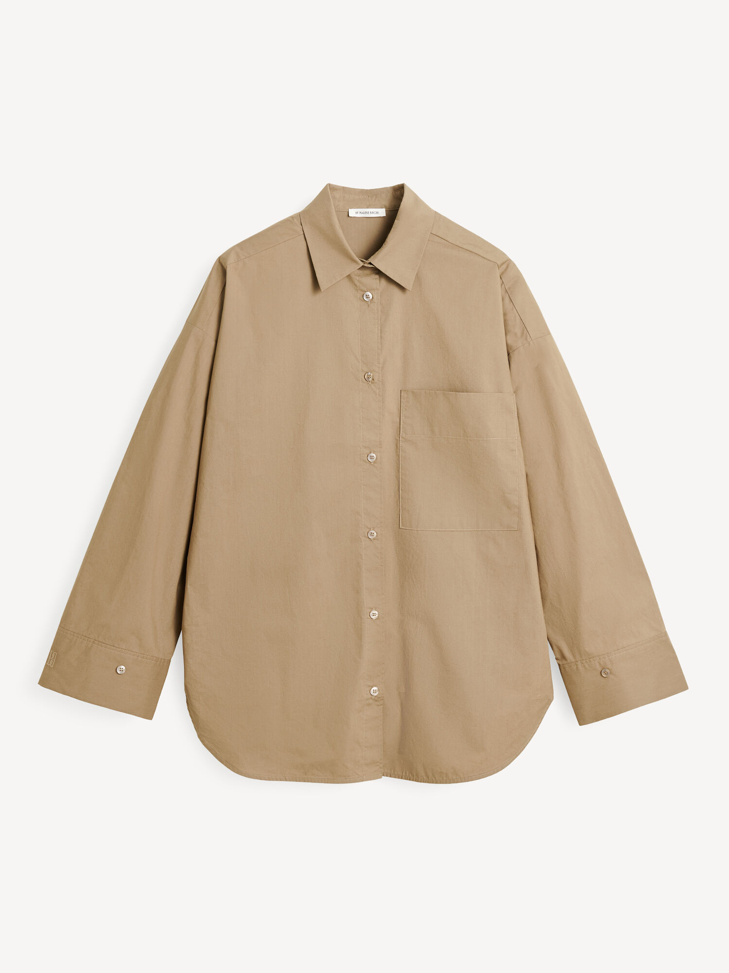 By Malene Birger Derris Organic Cotton Skjorte Shitake | NO_BB50369