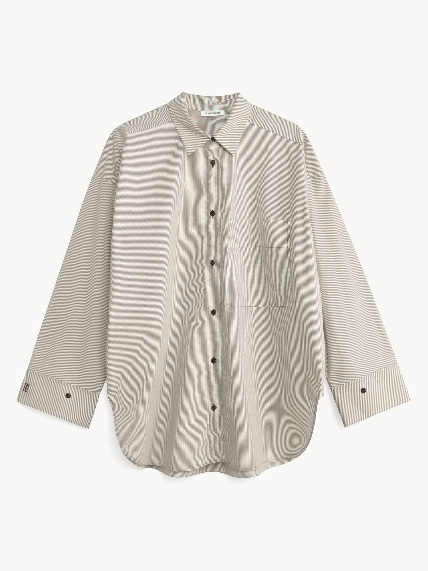 By Malene Birger Derris Organic Cotton Skjorte Brune | NO_BB30719