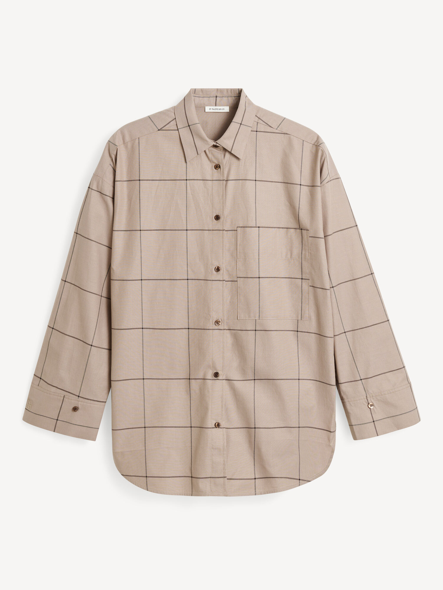 By Malene Birger Derris Organic Cotton Skjorte Autumn check | NO_BB85931