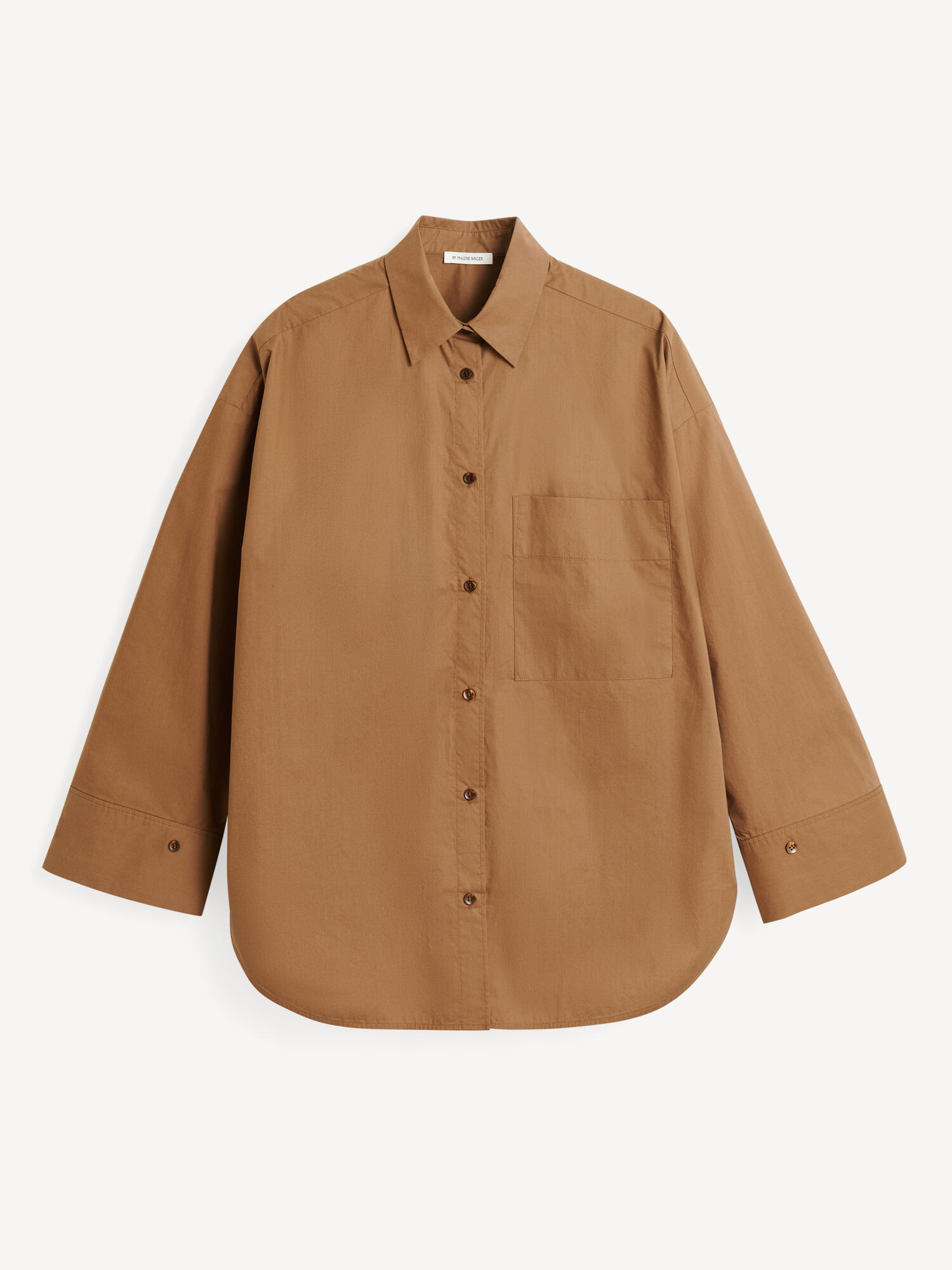 By Malene Birger Derris Organic Cotton Skjorte Bison | NO_BB33235