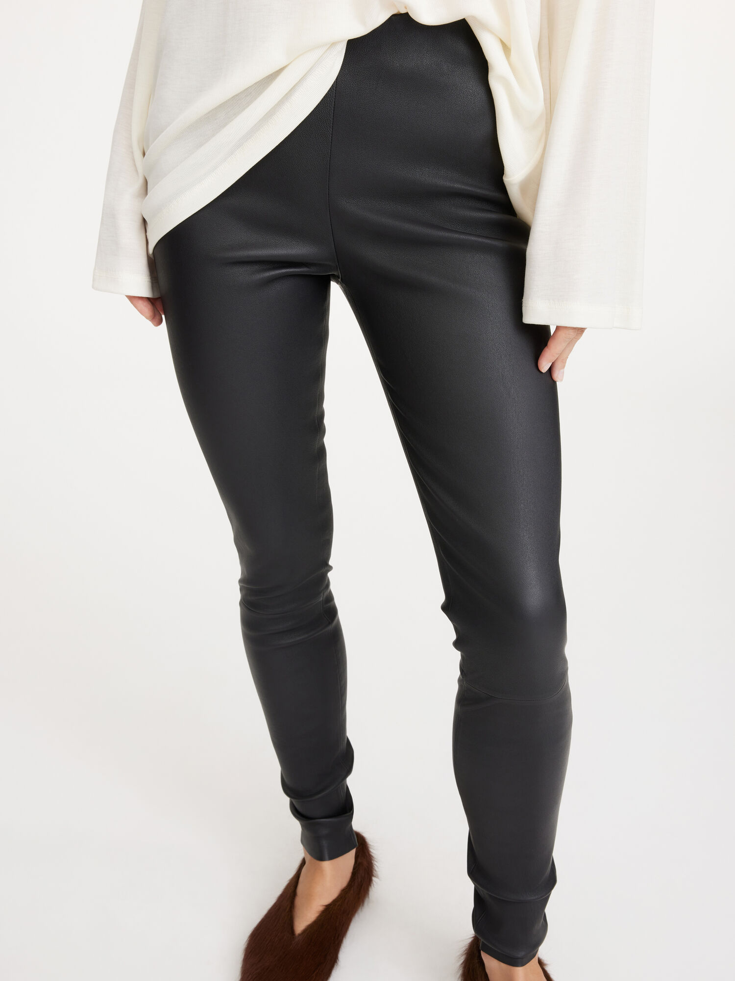 By Malene Birger Elenasoo Leggings Bukser Svarte | NO_BB68957