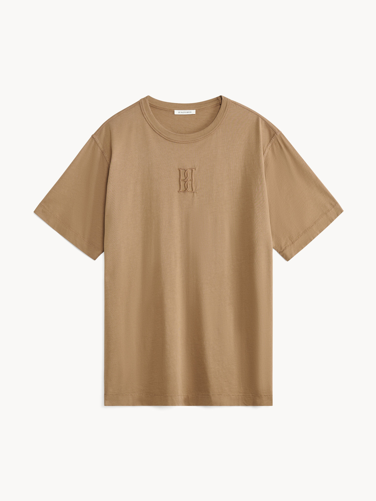 By Malene Birger Fayeh Organic Cotton T-shirt Topper Shitake | NO_BB94686