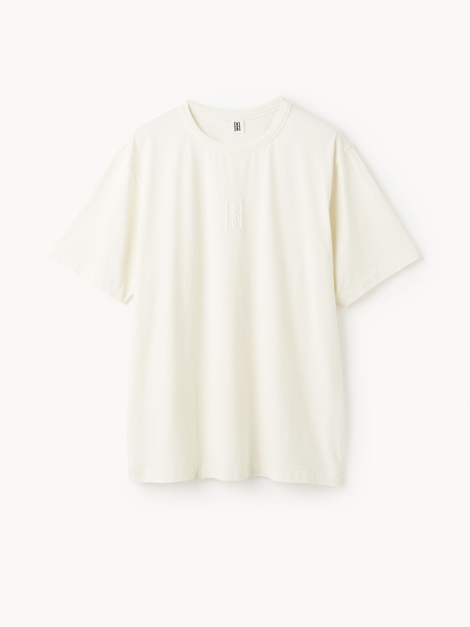 By Malene Birger Fayeh Organic Cotton T-shirt Topper Hvite | NO_BB49698