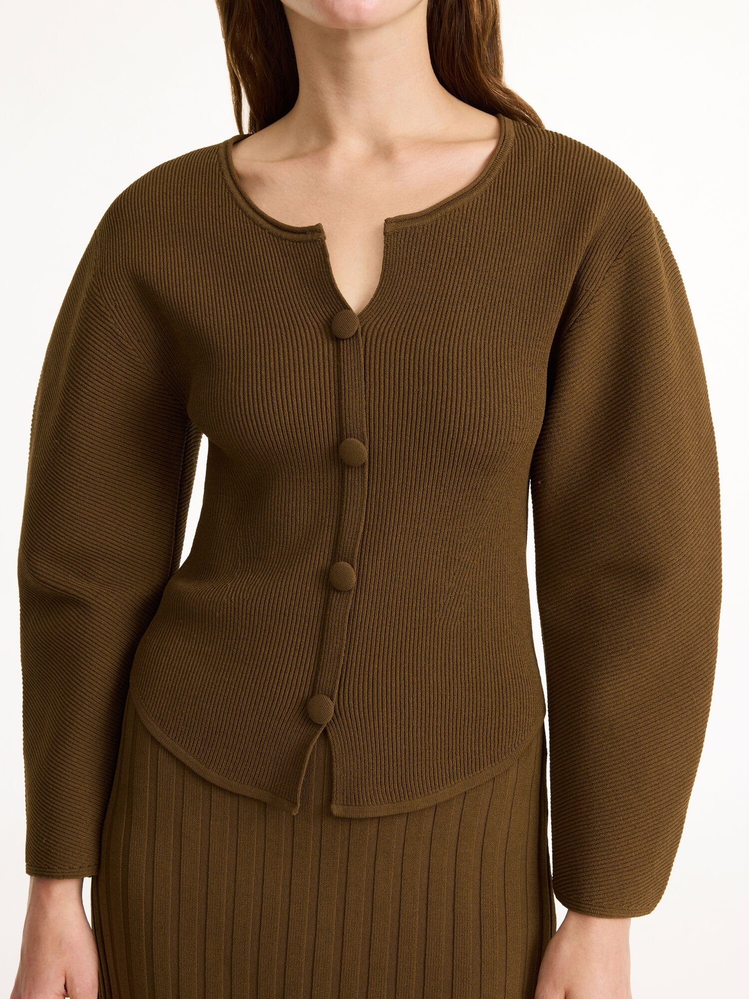 By Malene Birger Francinas Sweater Strikkevarer Shitake | NO_BB96183